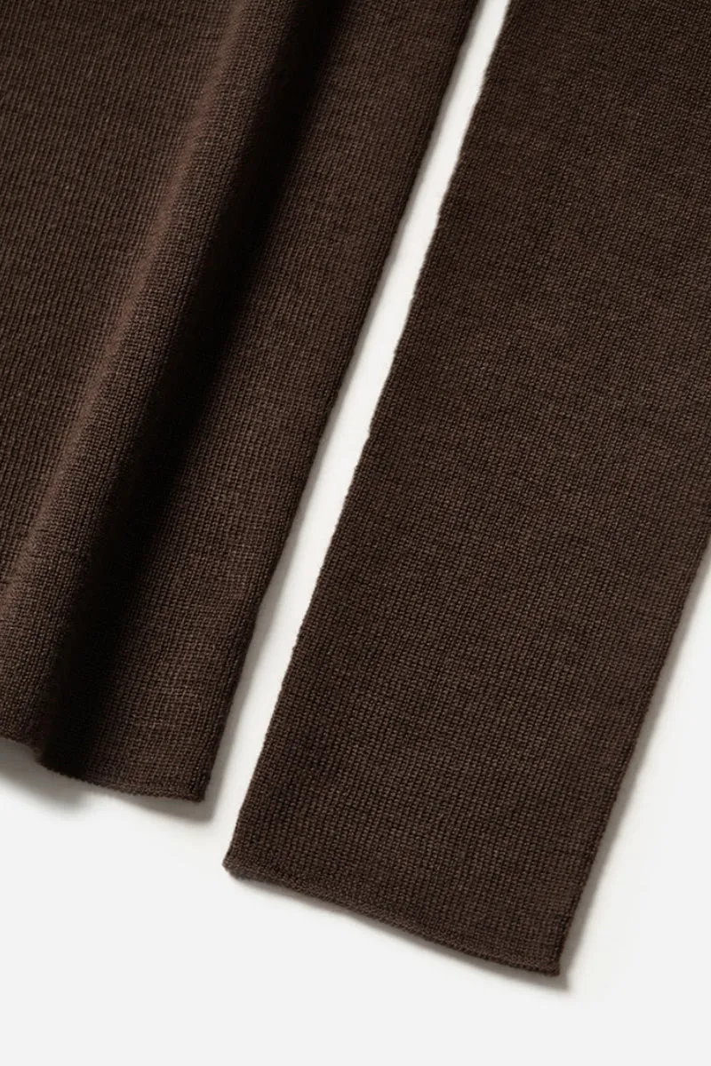 100 Wool Seamless Knitted Turtleneck Sweater