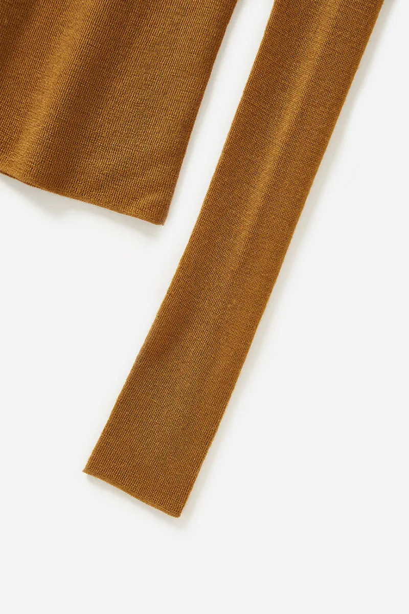 100 Wool Seamless Knitted Turtleneck Sweater