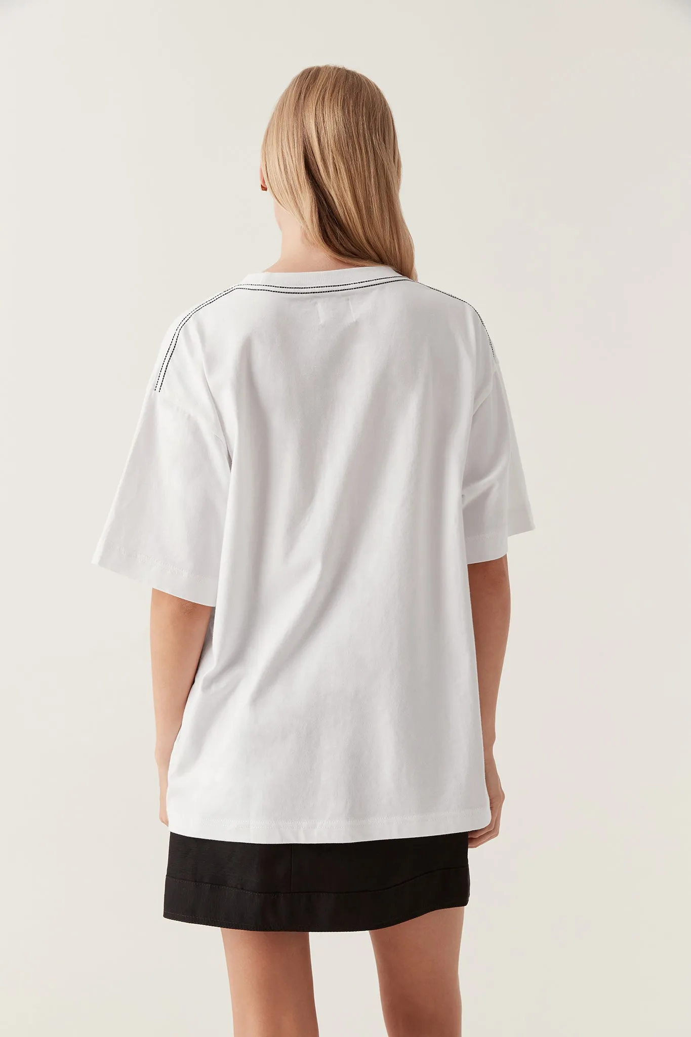 Amity Beaded Oversized Tee