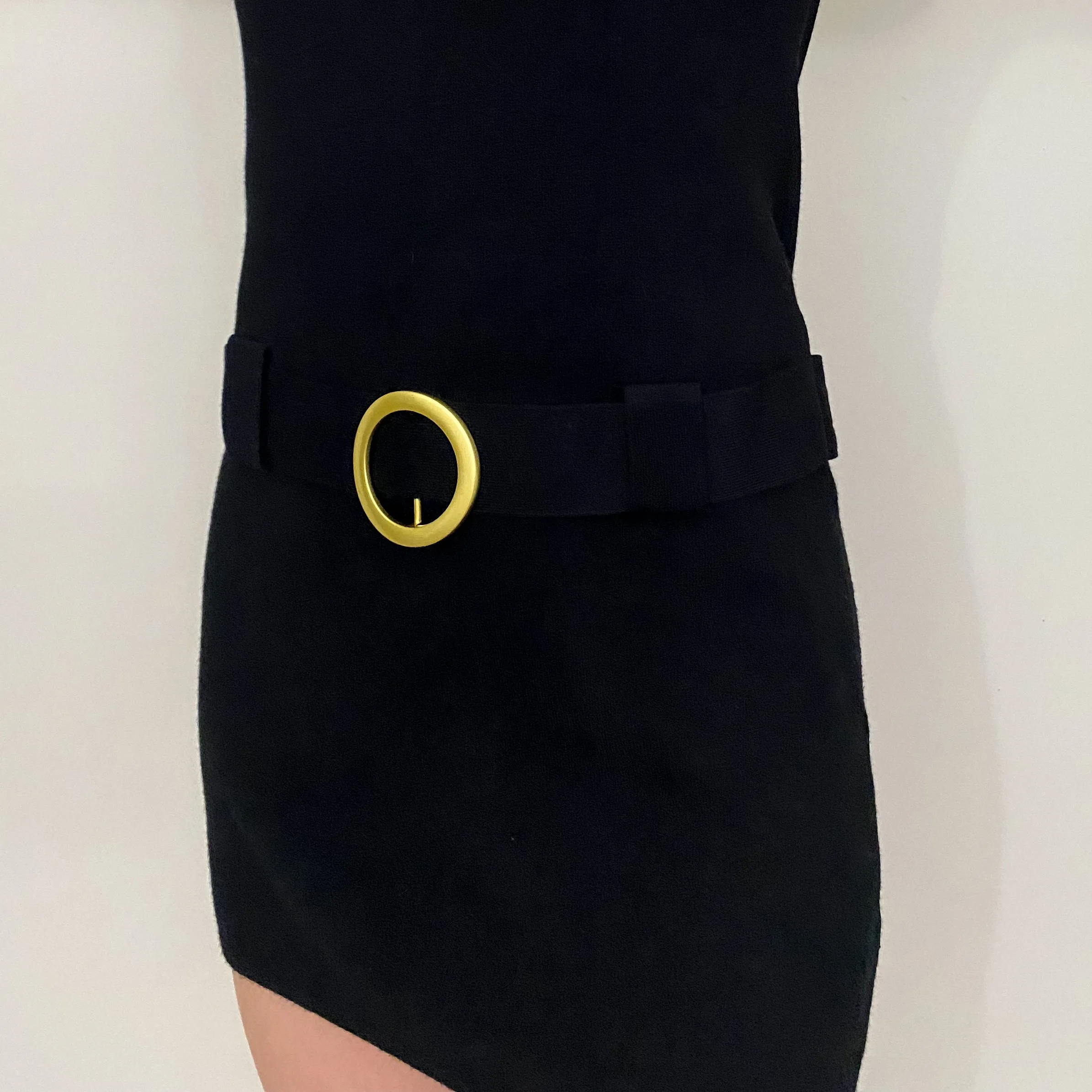 Black Turtleneck Sweater Mini Dress