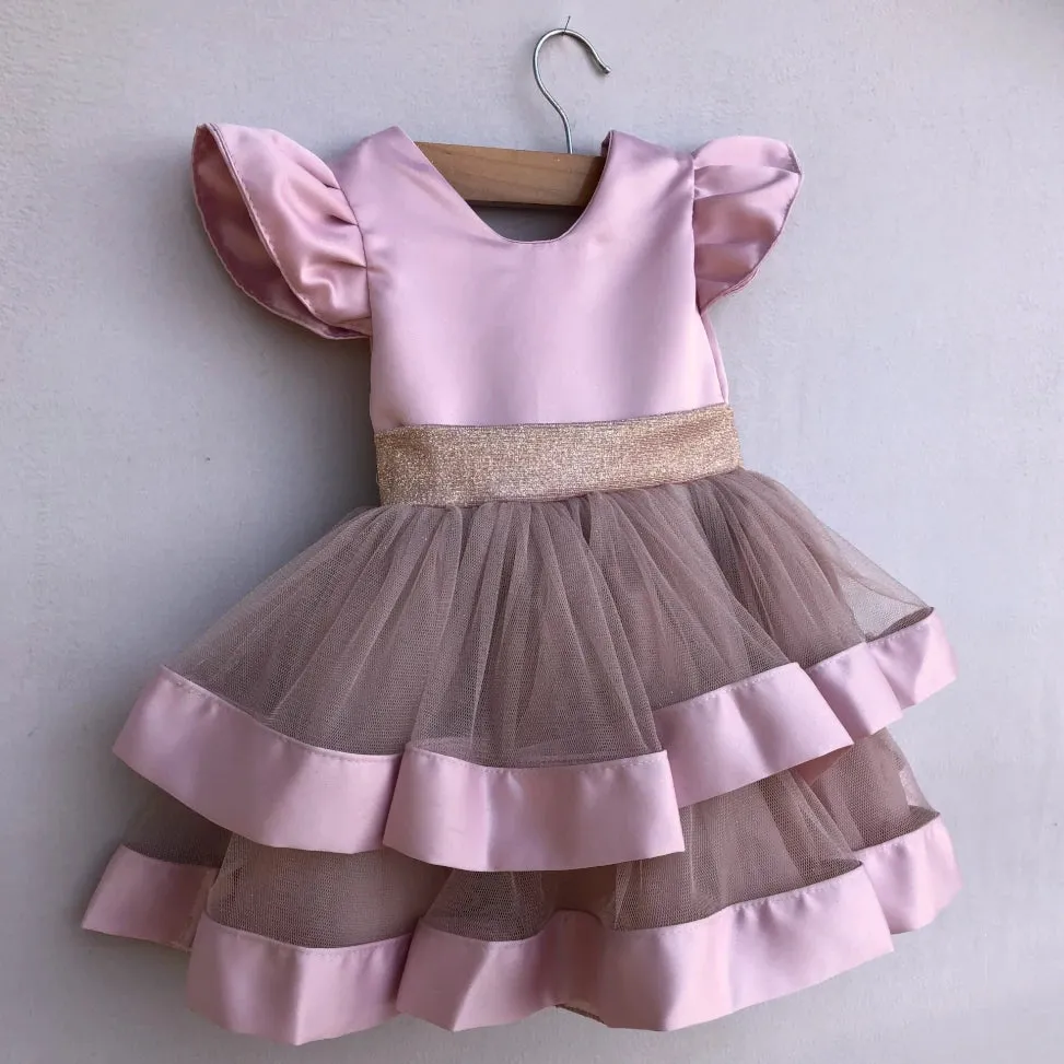 Brea Blush Pink Party Dress