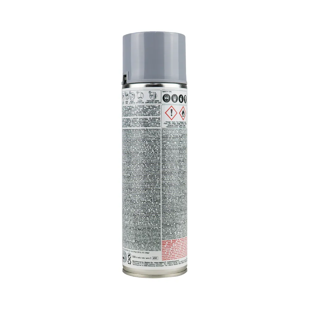 CAR-REP Professional Automotive Acrylic Aerosol 500ml Grey x 2 Pack