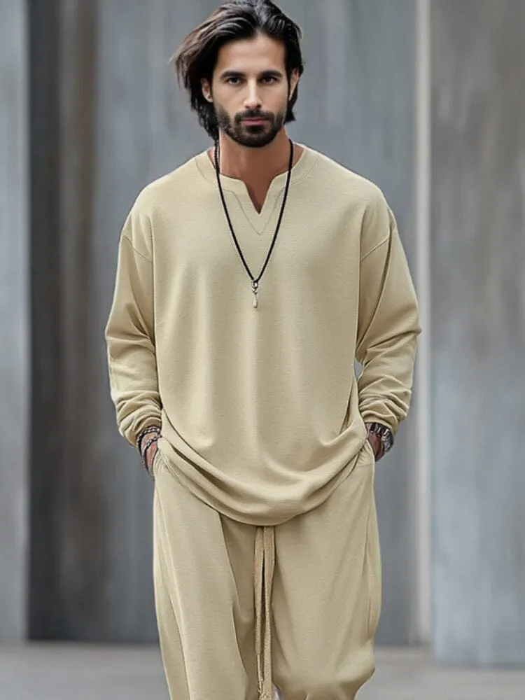 Casual Luxe Comfort-First Matching Set