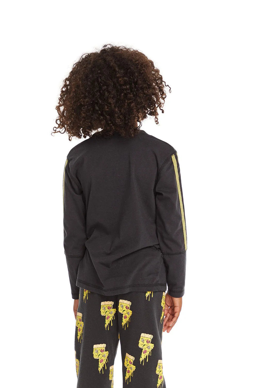 CHA Lightening Pizza Long Sleeve Tee