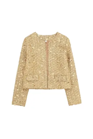 'Chloe' Sequin Jacket (2 Colors)