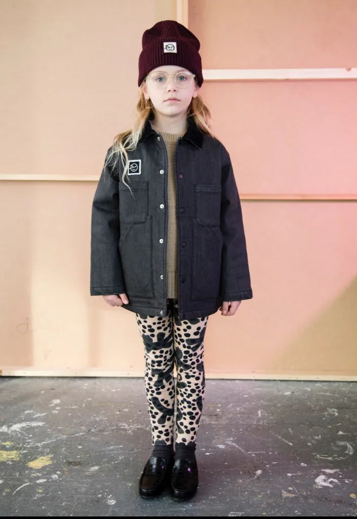 Coat Karamu Black Denim