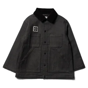 Coat Karamu Black Denim
