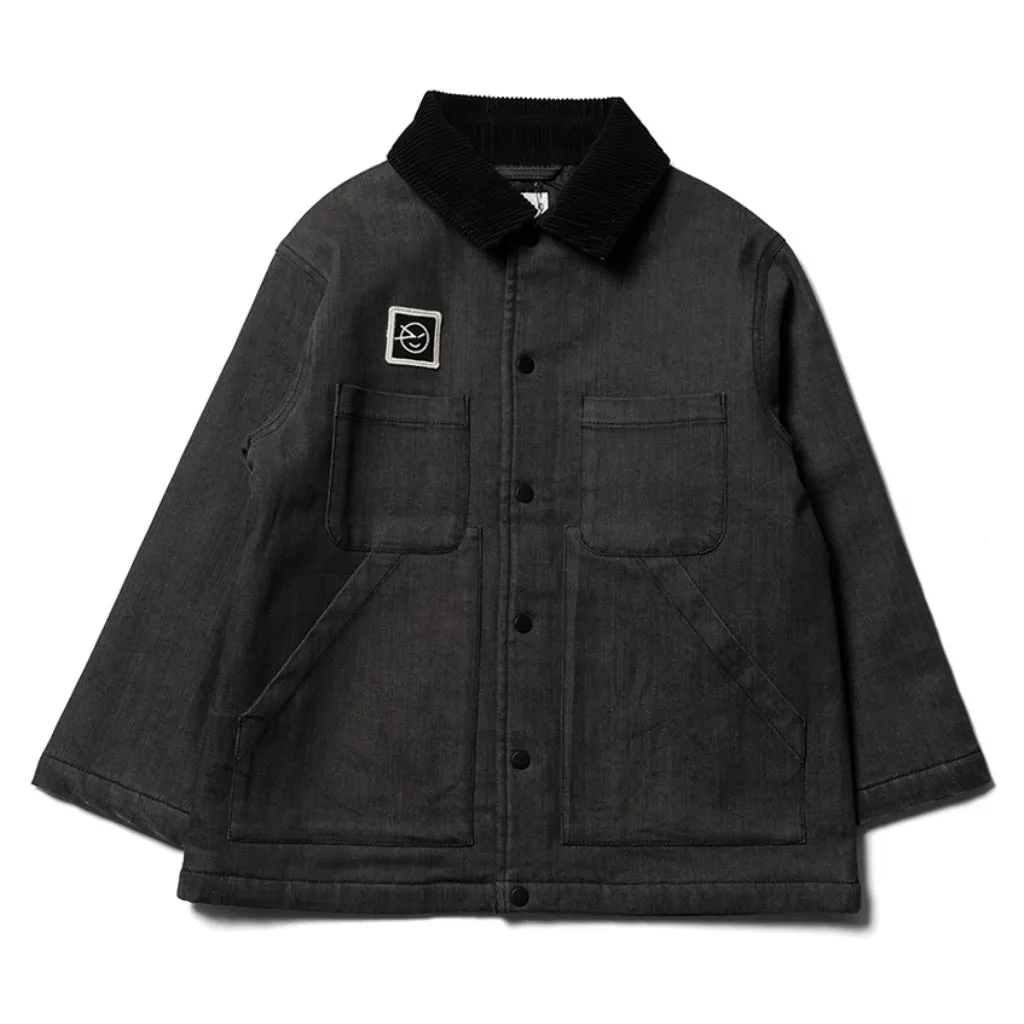 Coat Karamu Black Denim