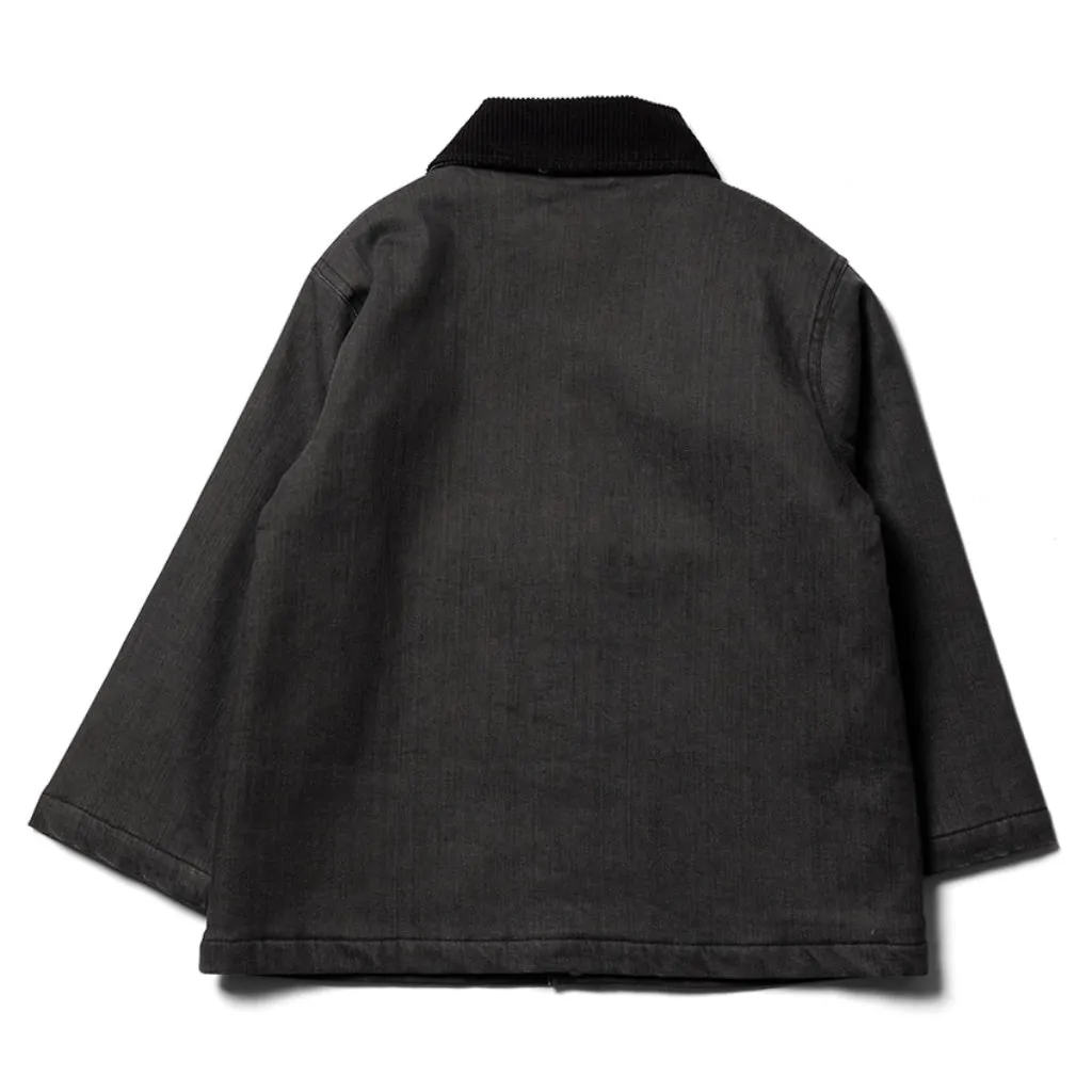 Coat Karamu Black Denim