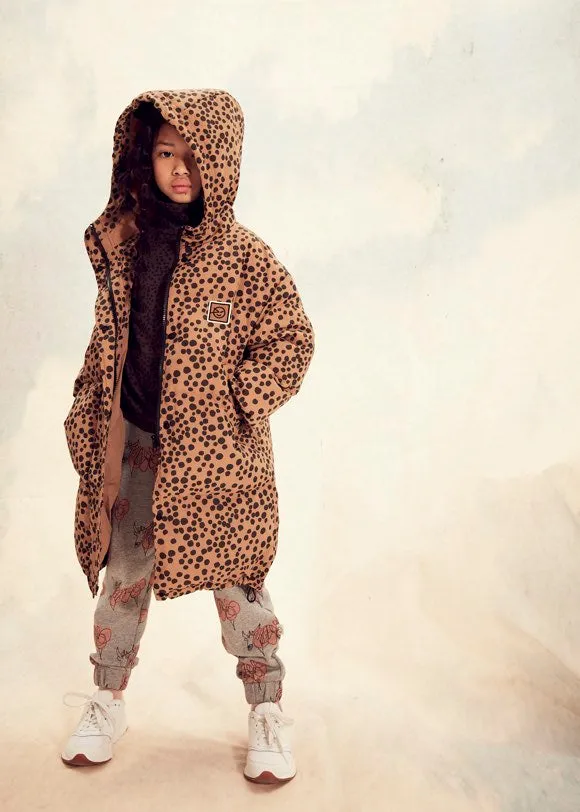 Coat Puffa Up Long Dull Pink