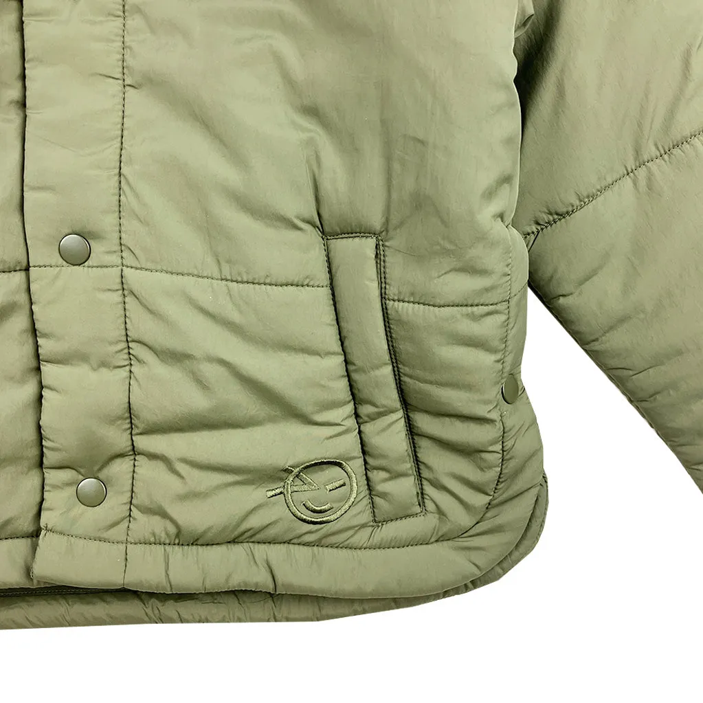 Coat Short Pillow Fern Green