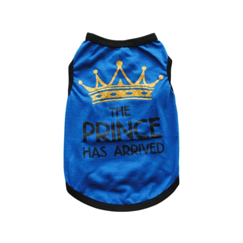 Crown Princess Summer T-Shirt for Small Dogs & Cats