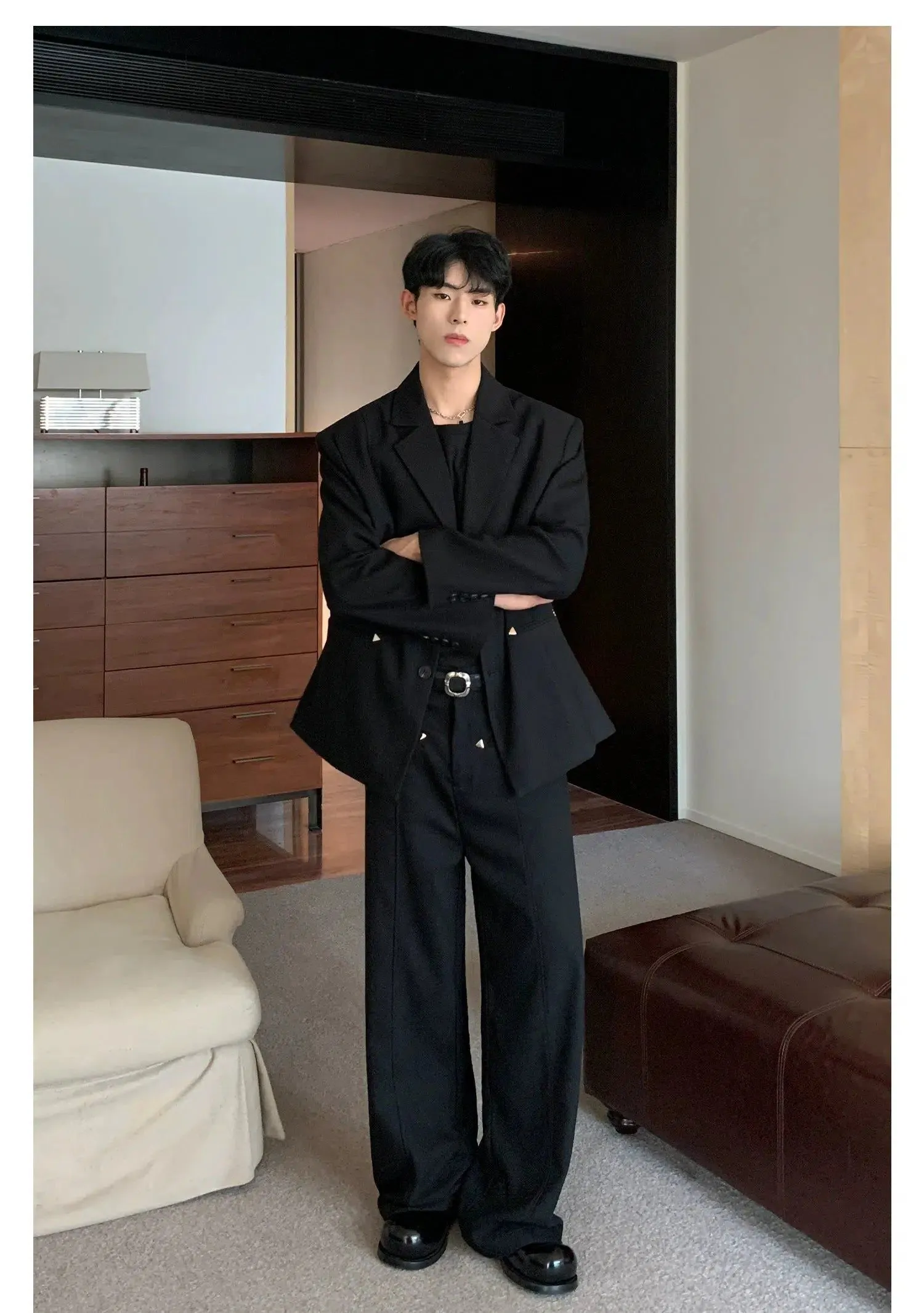 Cui Smart Casual Blazer & Tailored Trousers Set