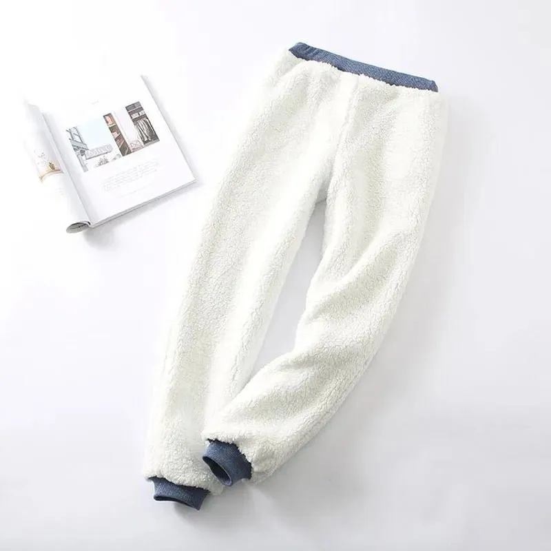 Experience Unparalleled Warmth and Style with Women's Thickened Cashmere Pants
