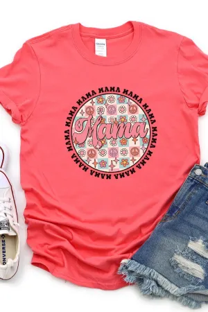 Feel The Groove Mama Short Sleeve Relaxed Fit T-Shirt