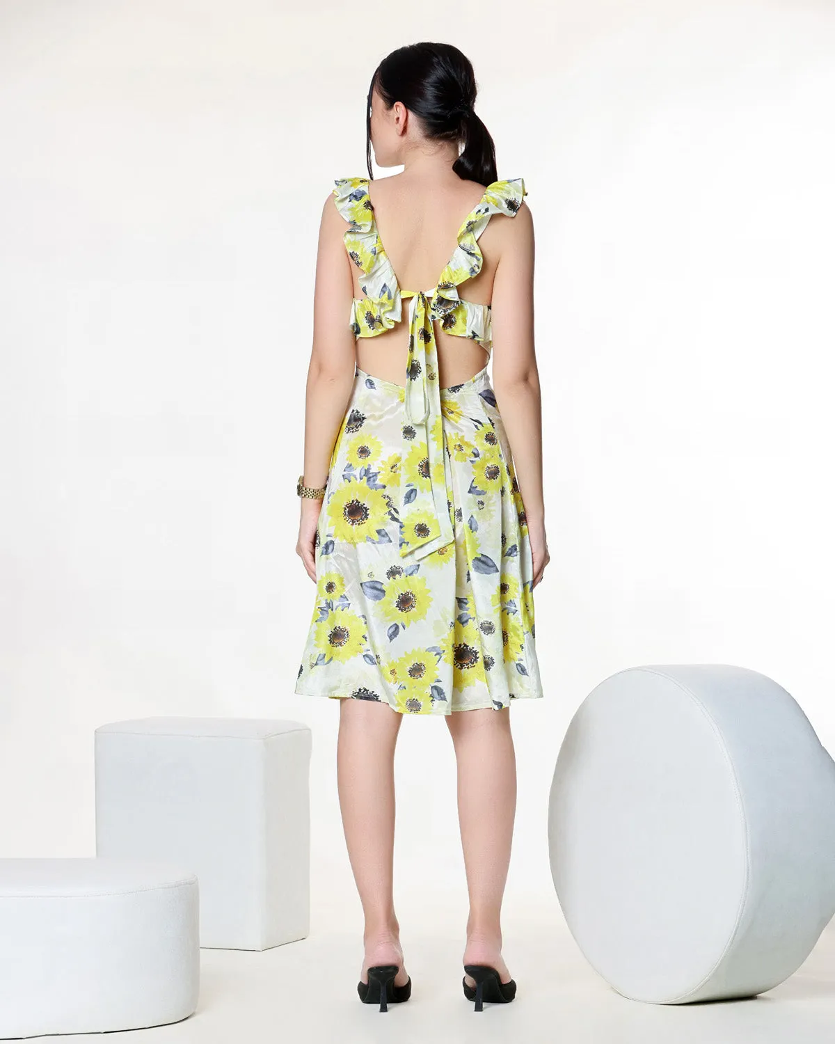 Floral Printed Midi Dress