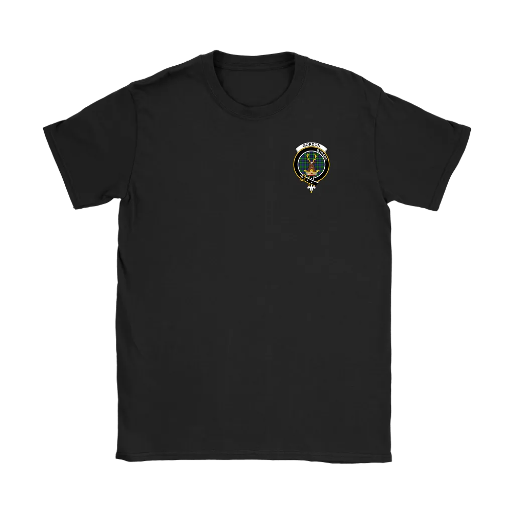 Gordon Tartan T-Shirt - Scottish Proverb k7