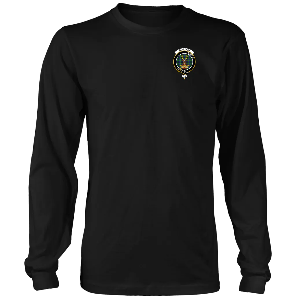 Gordon Tartan T-Shirt - Scottish Proverb k7
