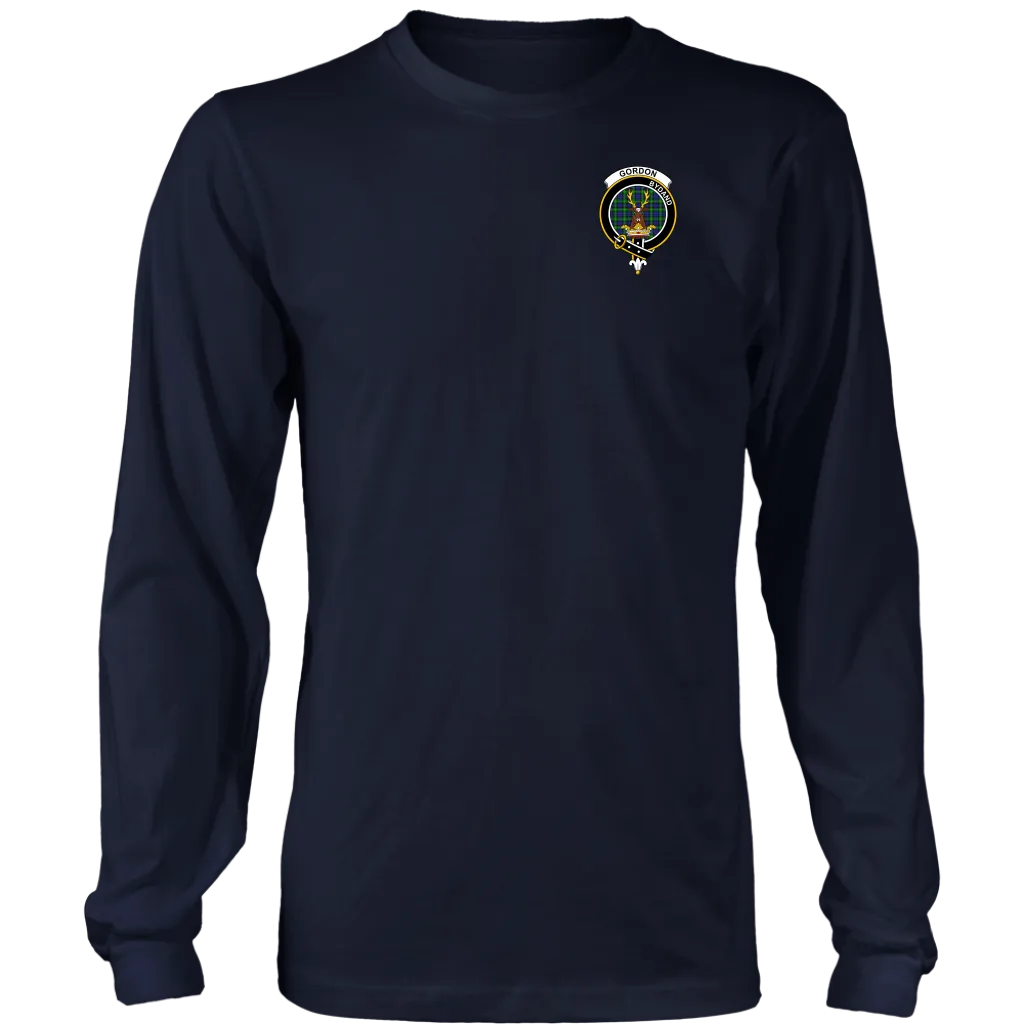 Gordon Tartan T-Shirt - Scottish Proverb k7
