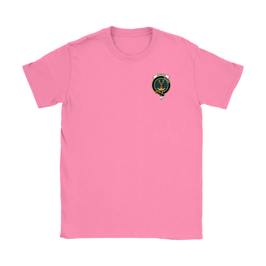 Gordon Tartan T-Shirt - Scottish Proverb k7