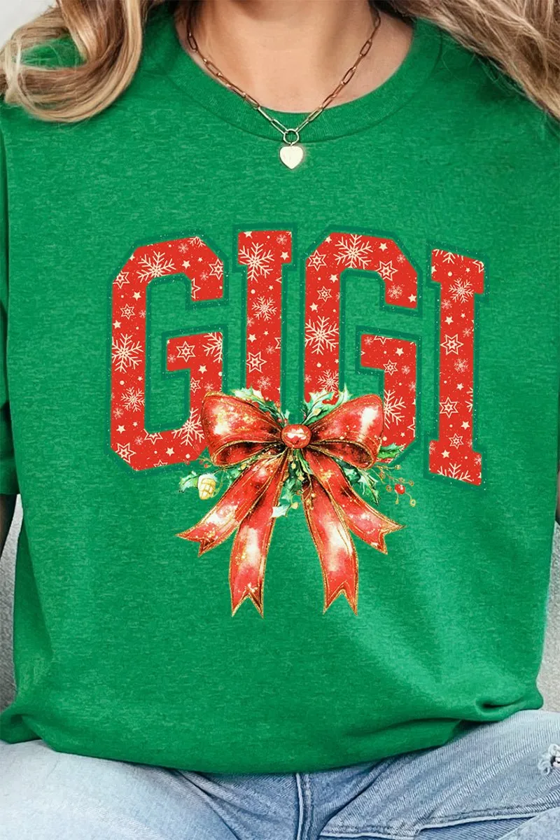 Holly Jolly Gigi Short Sleeve Relaxed Fit T-Shirt