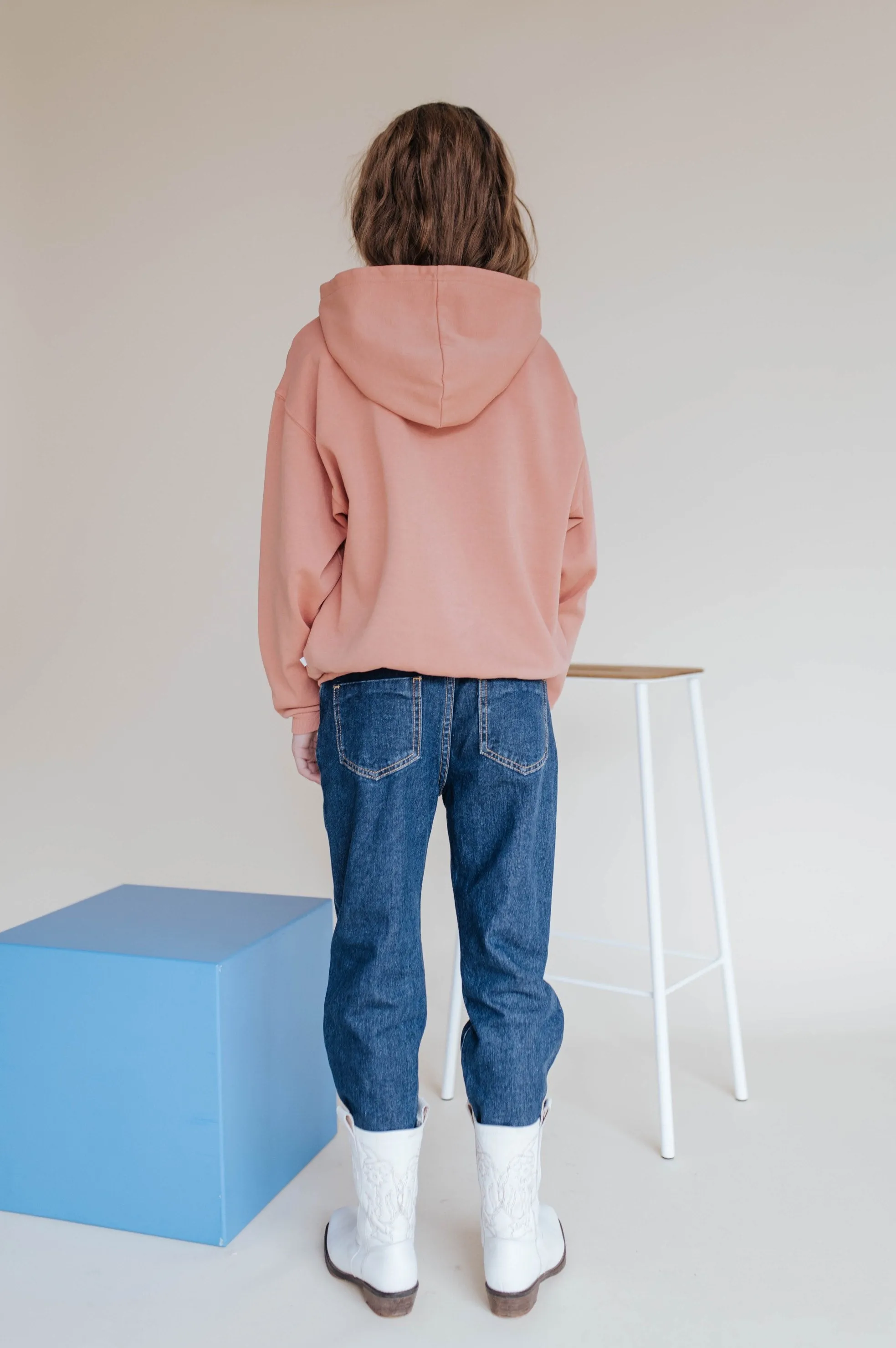 Hoodie Dusty Coral