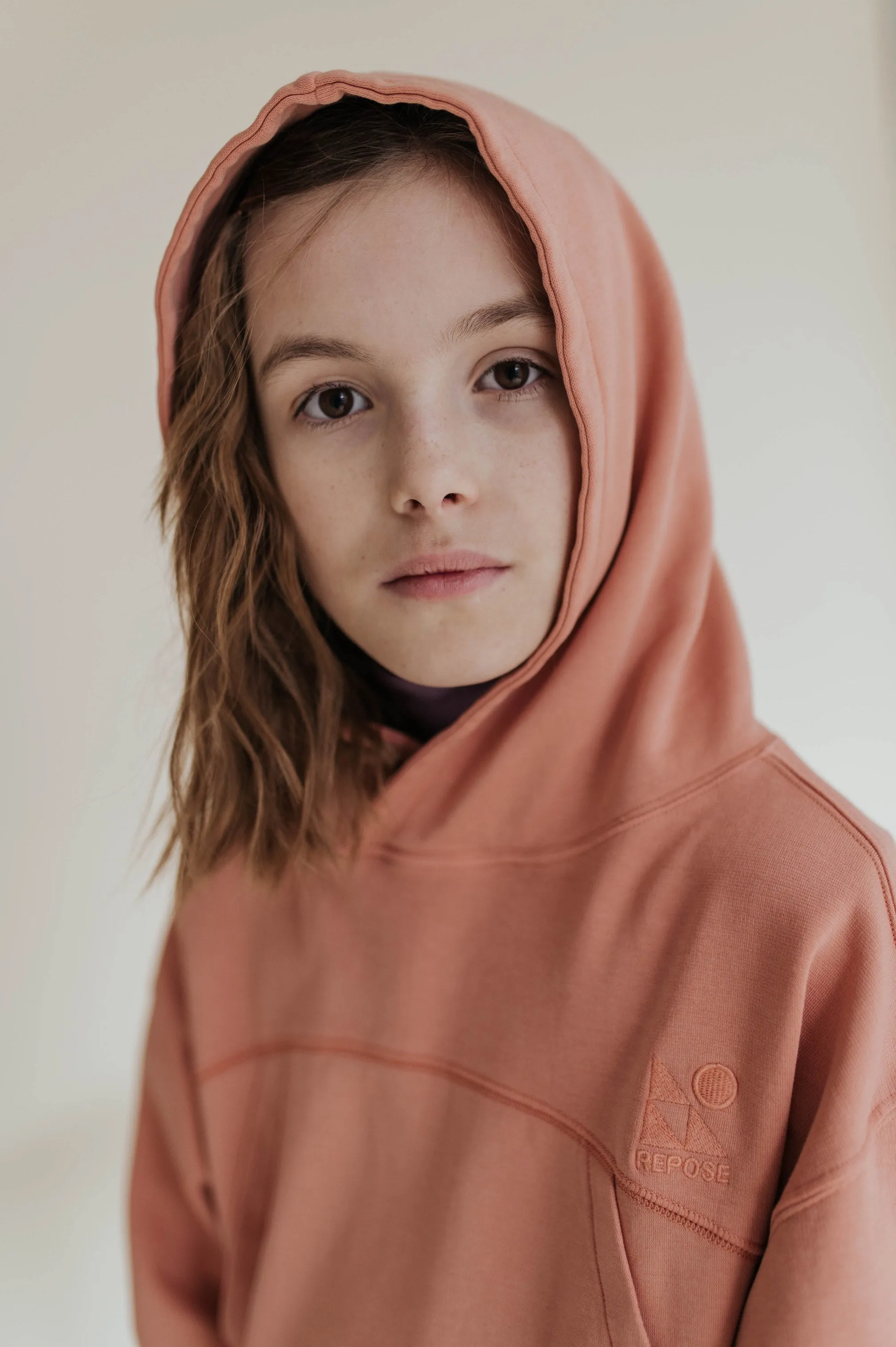 Hoodie Dusty Coral