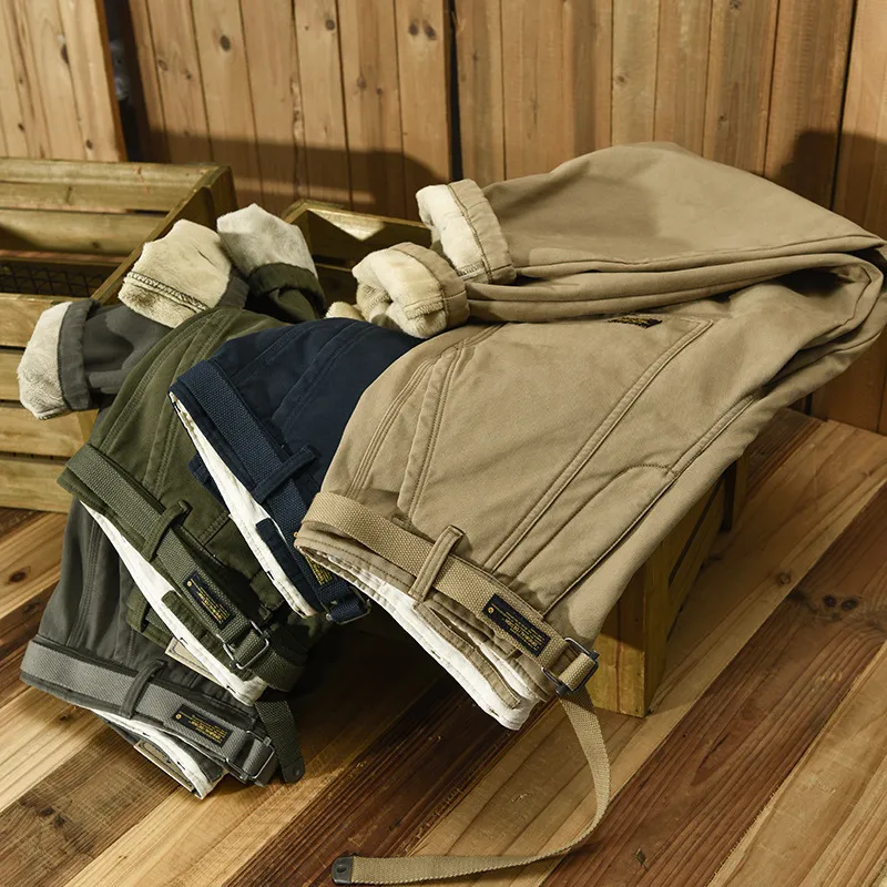 Jack Washington Fleece-Lined Cotton Pants
