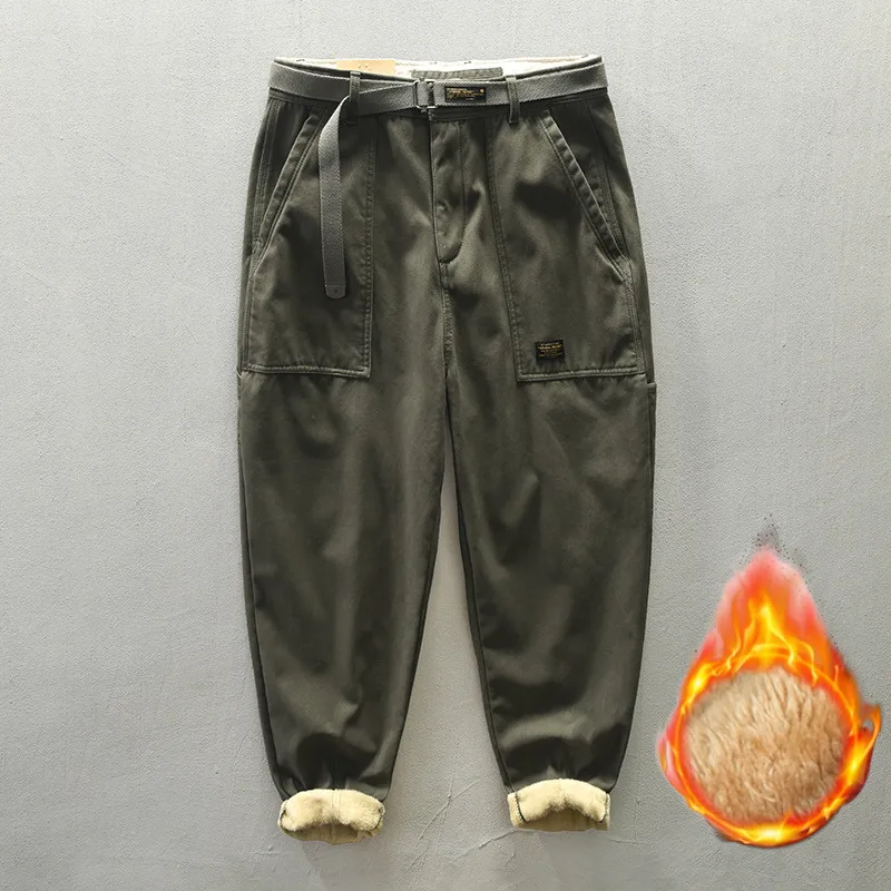 Jack Washington Fleece-Lined Cotton Pants