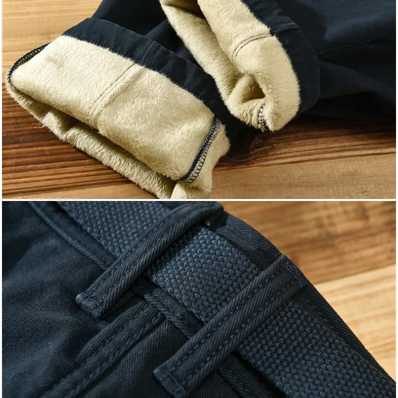 Jack Washington Fleece-Lined Cotton Pants