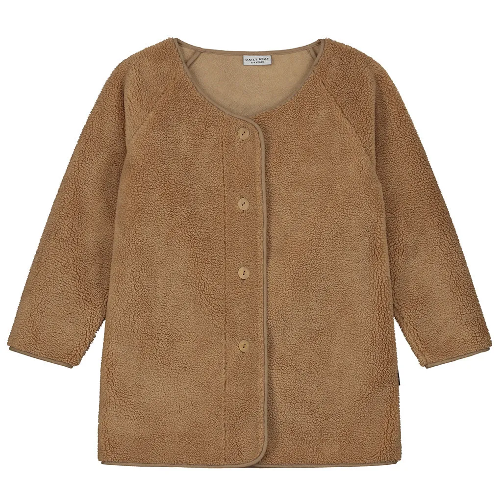 Jacket Teddy Bomber Camel