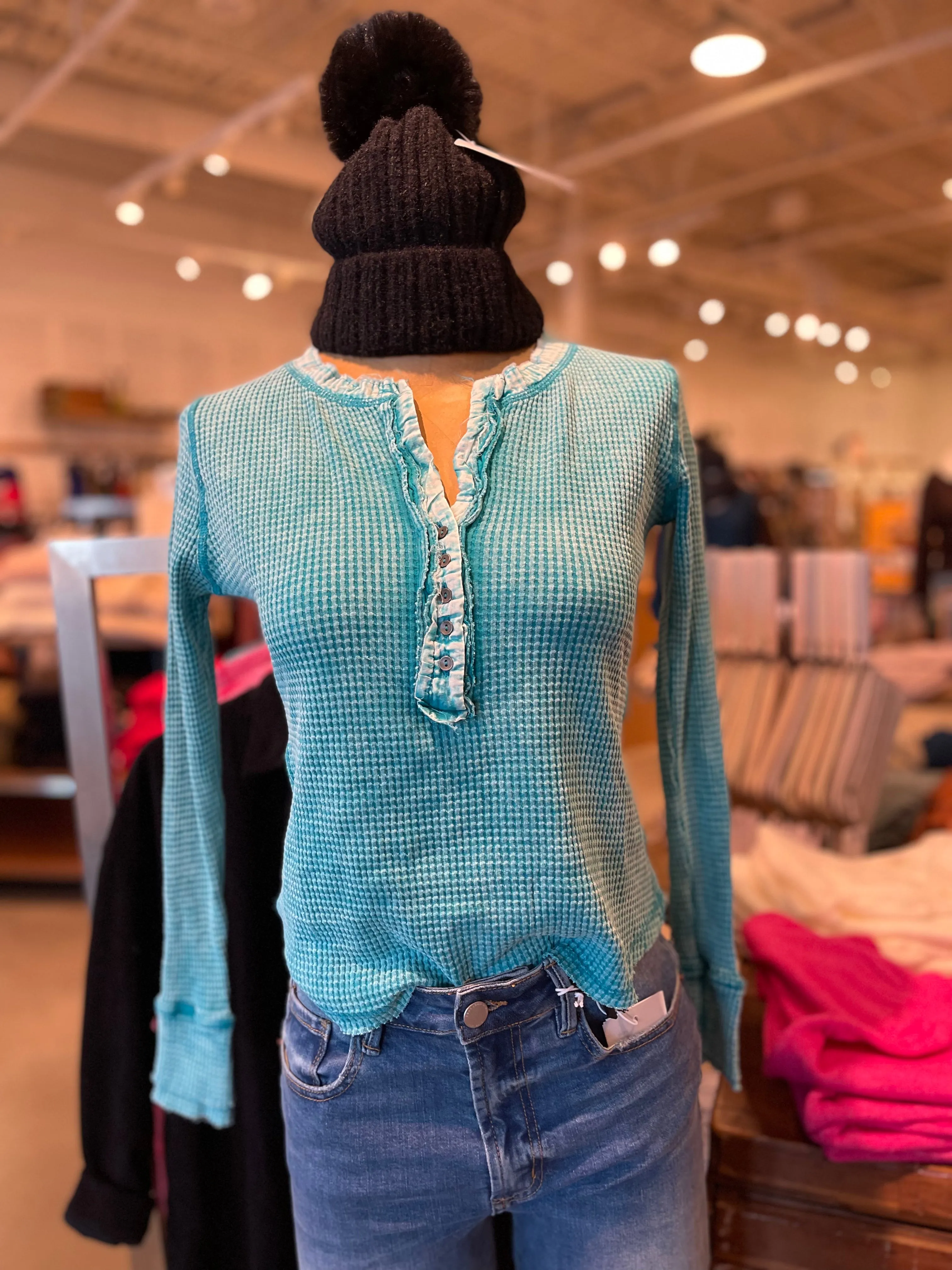 Kelly Thermal In Teal