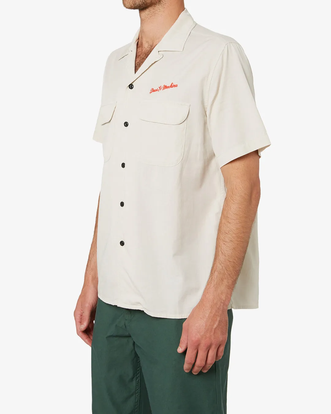 Kingpin Gd Shirt (Relaxed Fit) - Dirty White