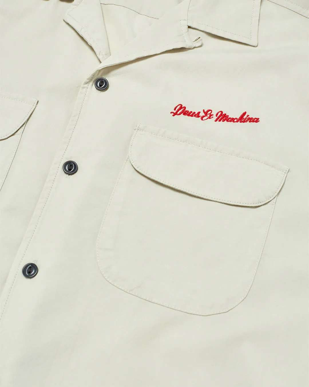 Kingpin Gd Shirt (Relaxed Fit) - Dirty White