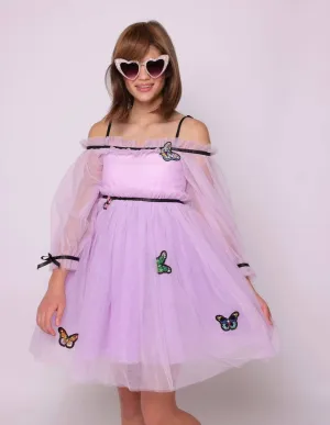 Lavender Butterfly Dream Dress
