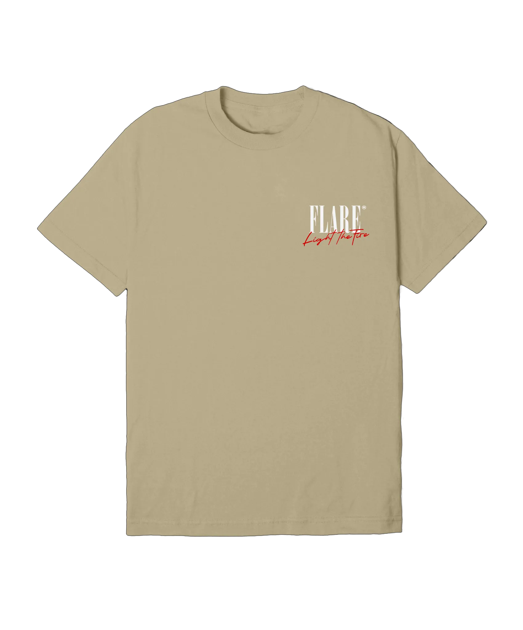 Light The Fire 2.0 T Shirt Sand