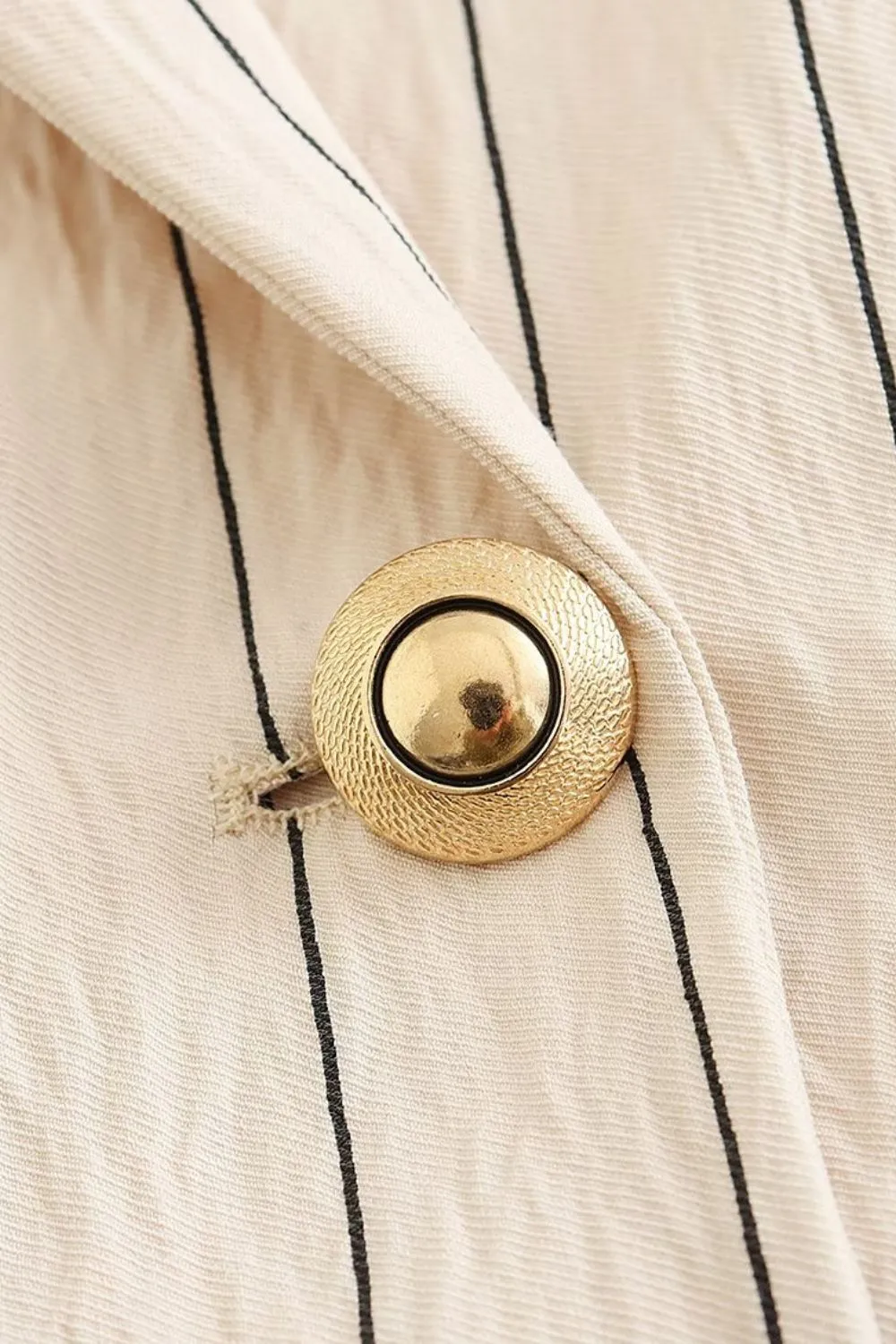 'Lillian' Pinstriped Double-Breasted Suit Jacket & Pants (Sold Separately)
