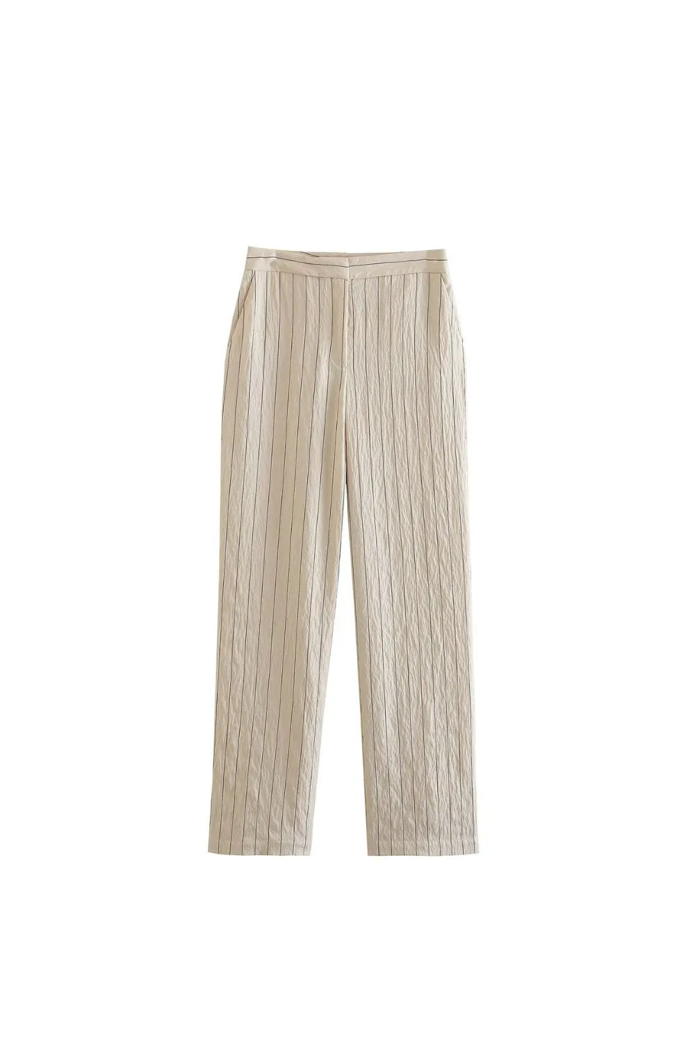 'Lillian' Pinstriped Double-Breasted Suit Jacket & Pants (Sold Separately)