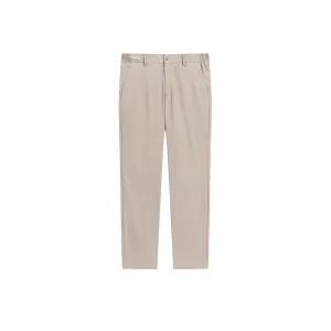 Men's Khaki Tapered Trousers