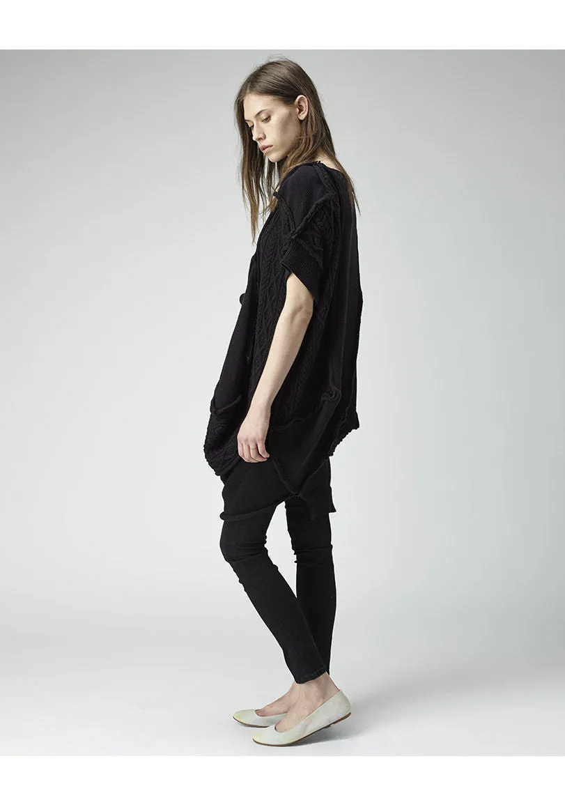 Oversize Patchwork Knit