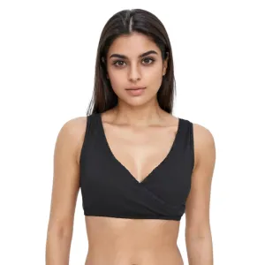 Plunge Bra | Cross Over Neckline | Non Padded Bra | U Back