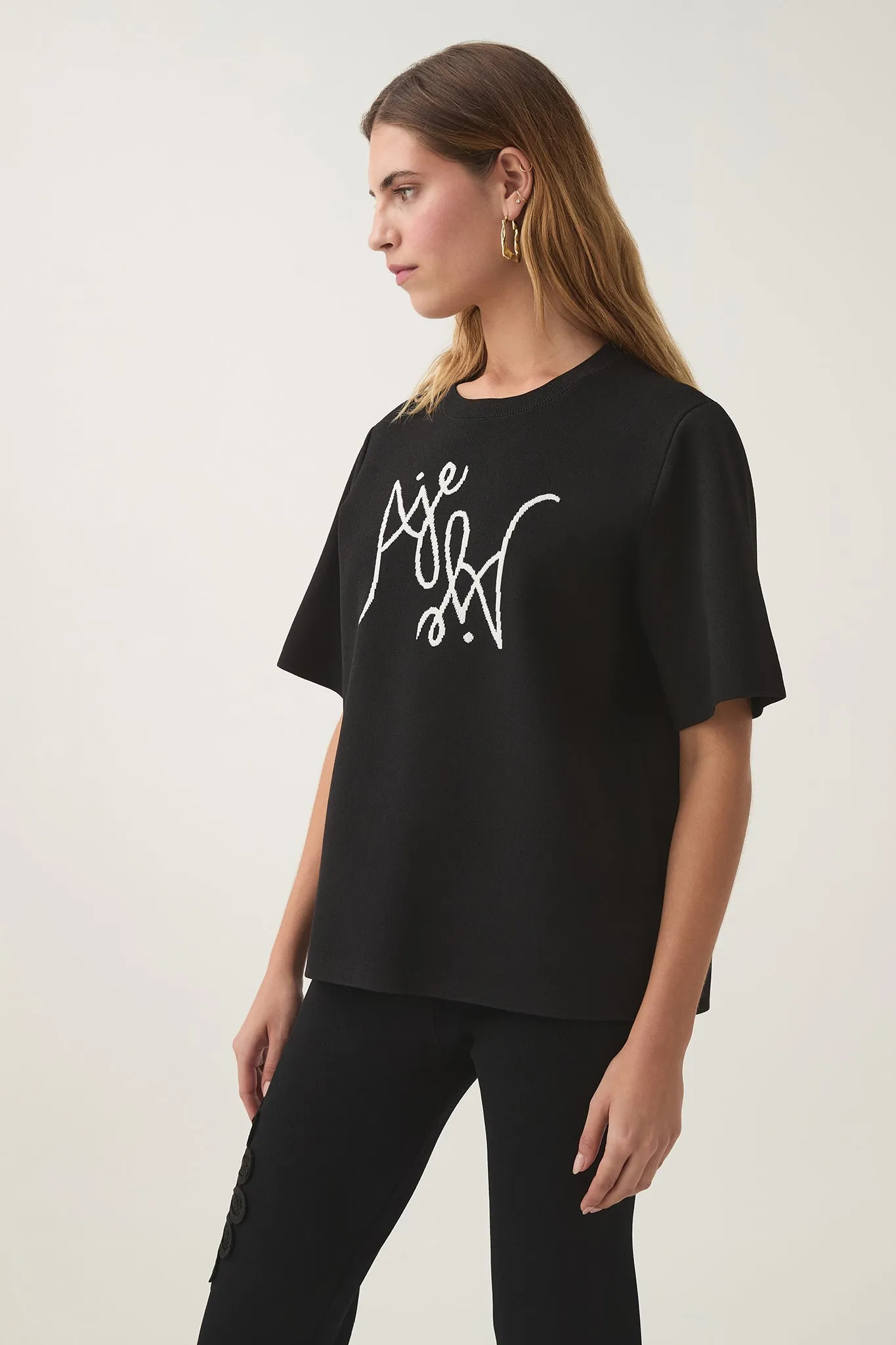 Prophecy Knit Oversized Tee