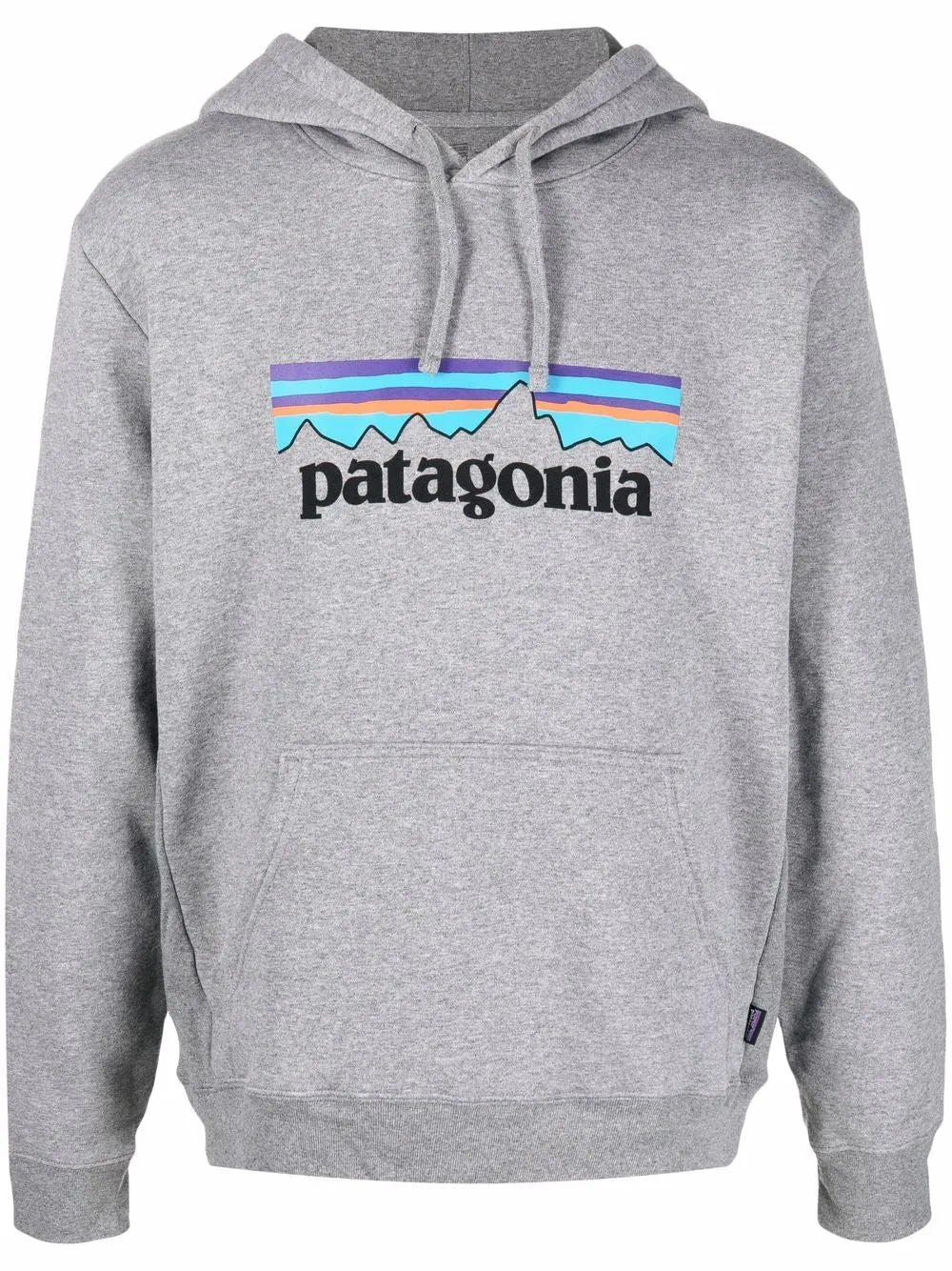 recycled logo-print hoodie