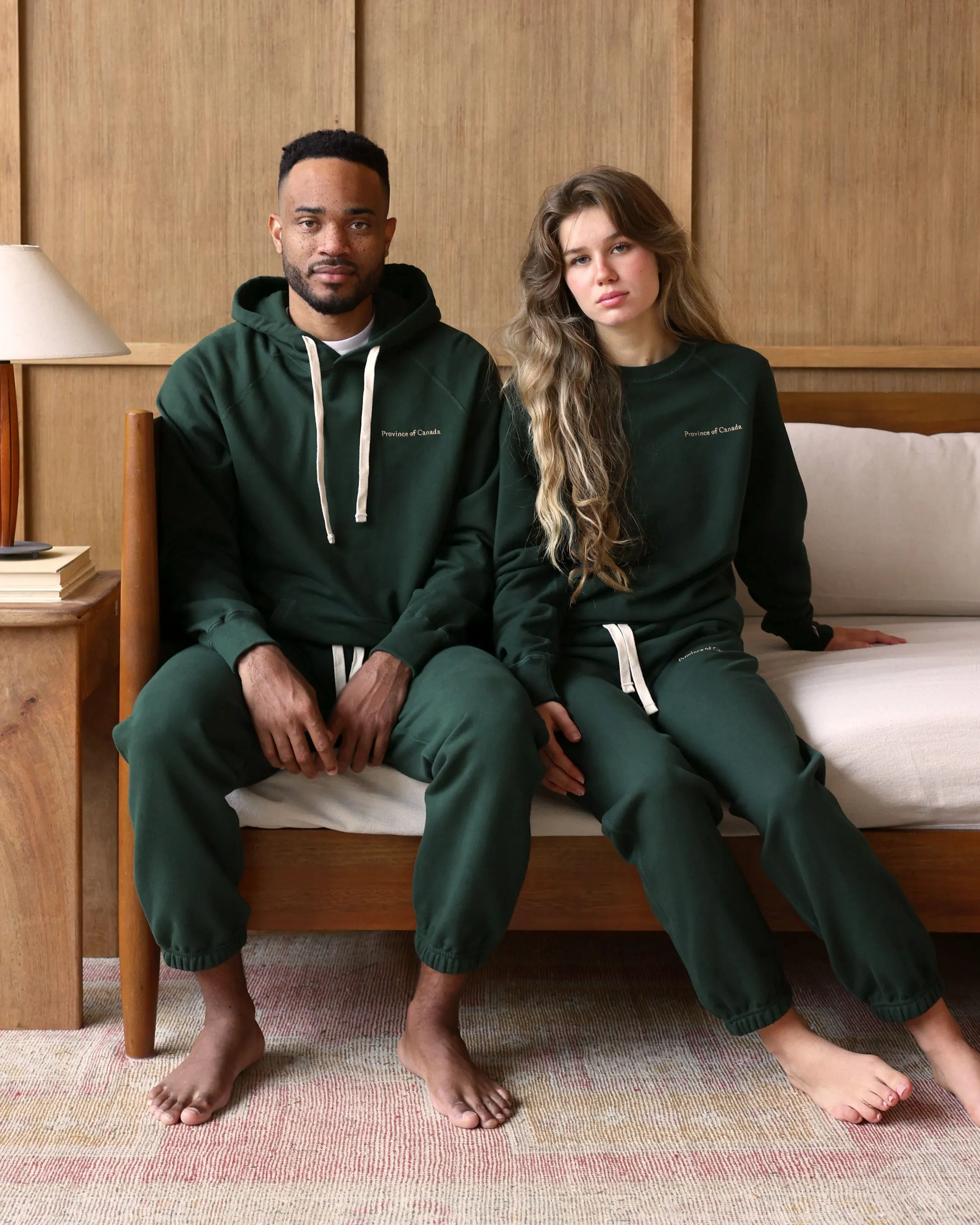 Relaxed French Terry Sweatpant Forest - Unisex