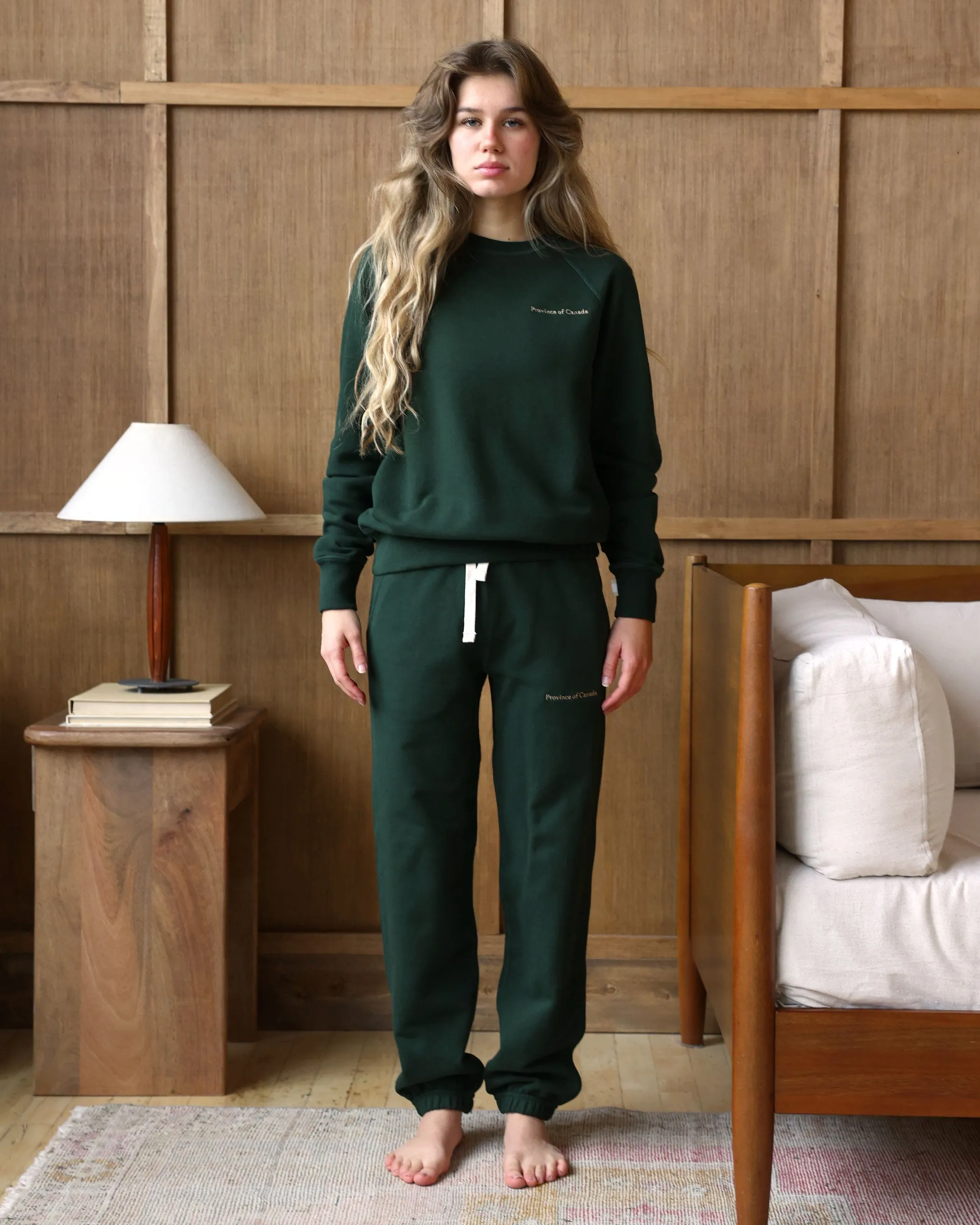 Relaxed French Terry Sweatpant Forest - Unisex