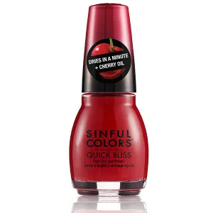 SINFULCOLORS - Quick Bliss Nail Polish Sweet Cheeks - 0.5 fl oz (15 ml)