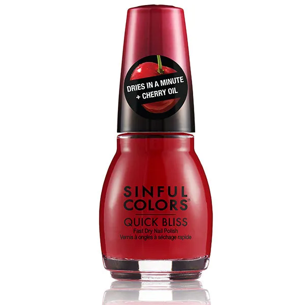 SINFULCOLORS - Quick Bliss Nail Polish Sweet Cheeks - 0.5 fl oz (15 ml)