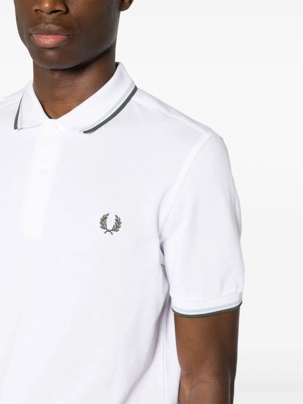 Twin Tipped cotton polo shirt