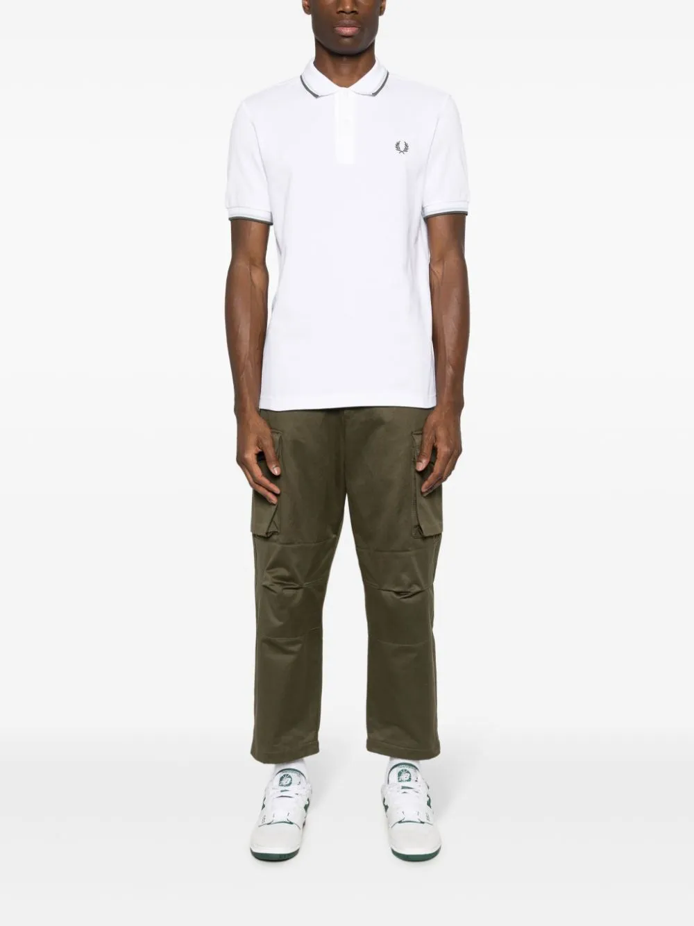 Twin Tipped cotton polo shirt