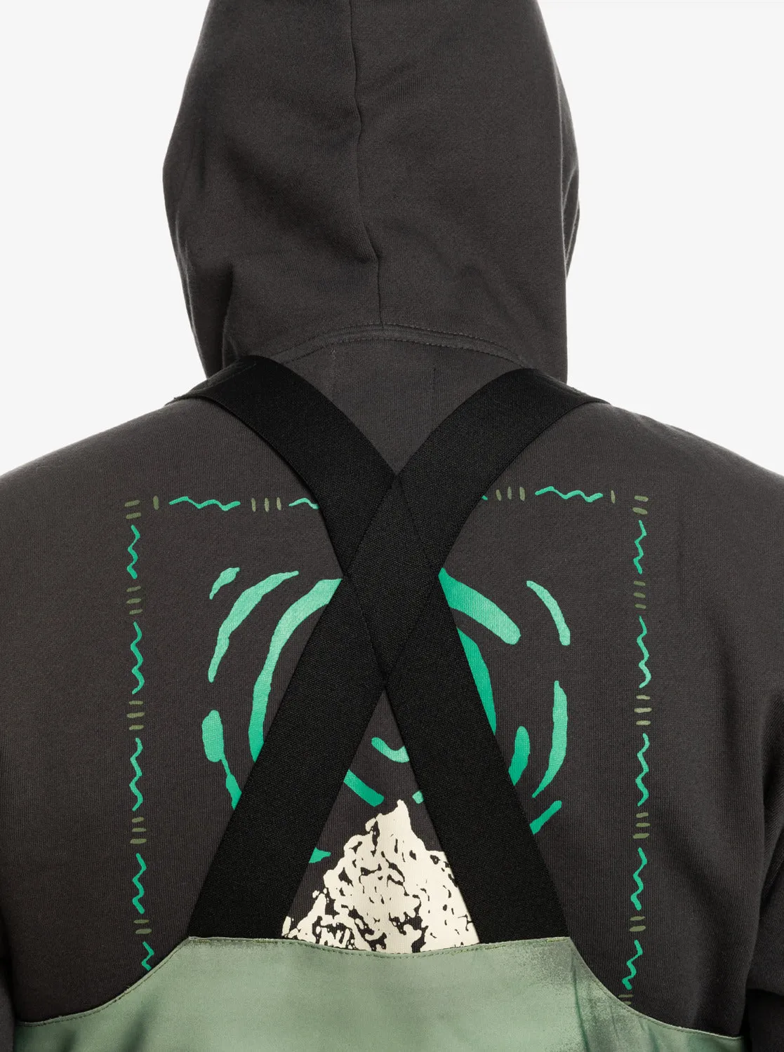 Utility Technical Snow Bib Pants - Break Off Laurel Wreath